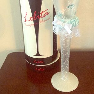 Lolita Champagne Flute “Something Blue”